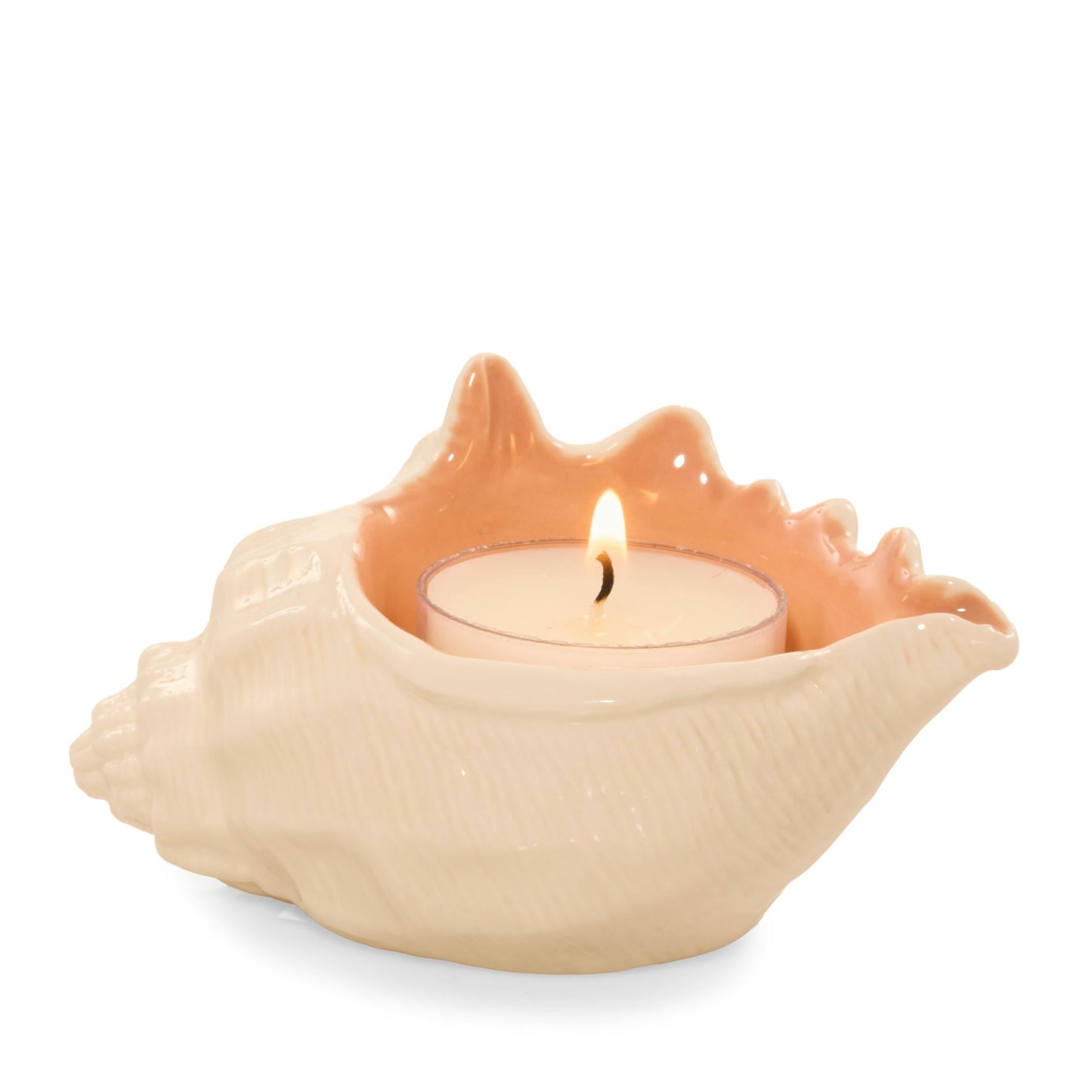 Seashell Tea Light Candle Holder 3TL