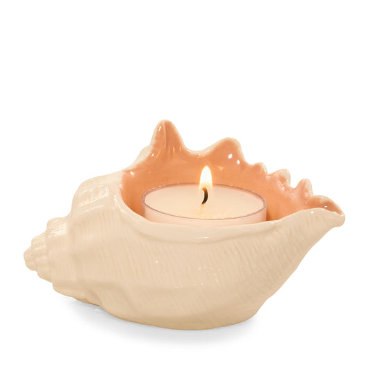 Seashell Tea Light Candle Holder 3TL