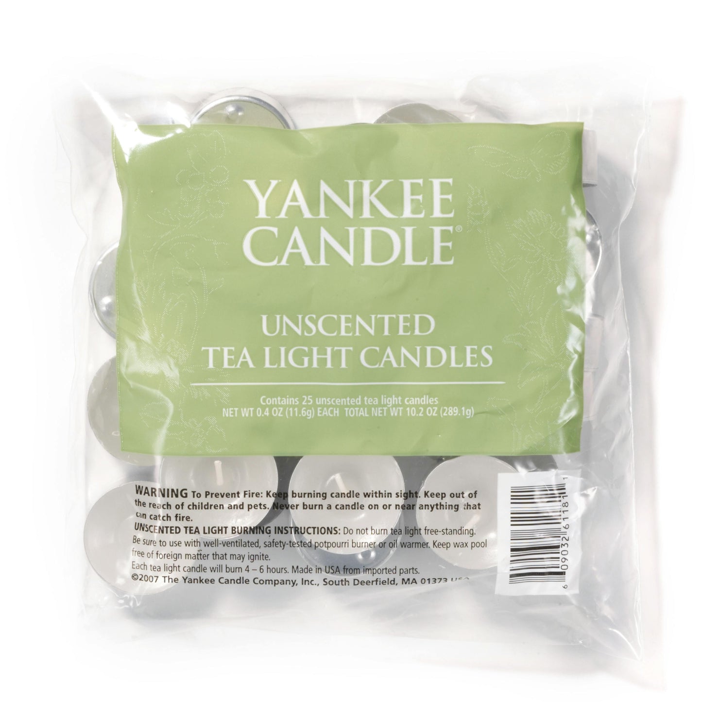 Unscented Tea Light Candles ILT