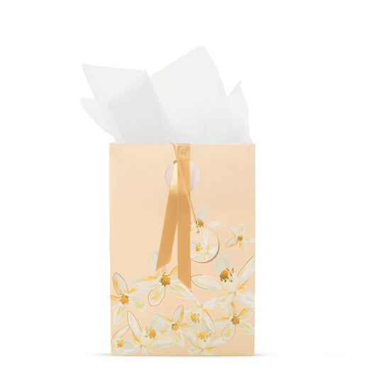 Peach Jasmine Floral Gift Bag 6YQ